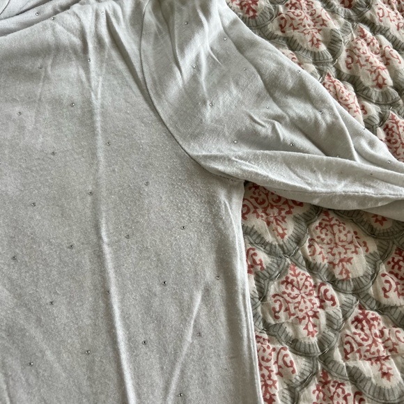 All Saints Turtle Neck with Rhinestones - Picture 3 of 5